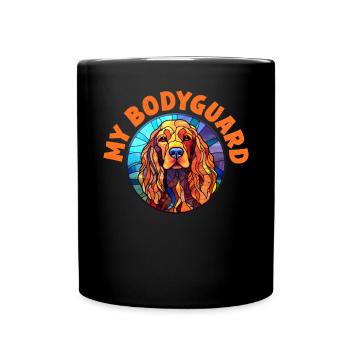 Cocker Spaniel Gifts - Tasse einfarbig - Schwarz - Vorne
