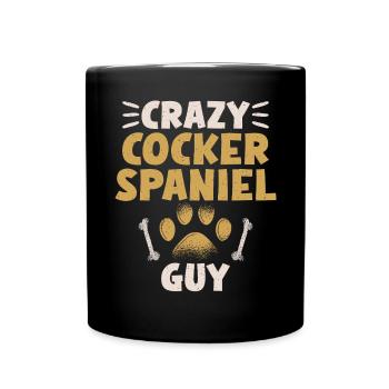Cocker Spaniel Gifts - Tasse einfarbig - Schwarz - Vorne