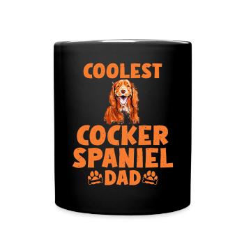 Cadeaux Cocker Spaniel - Mug uni - noir - Devant