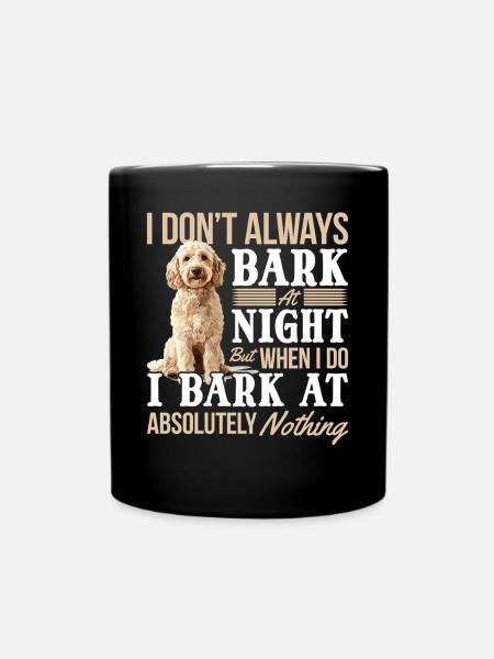 Goldendoodle Dog Owner - Tasse einfarbig - Schwarz