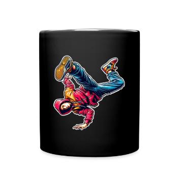 Breakdancing - Full Colour Mug - black - Front