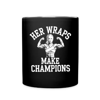 Zertifizierte Athletiktrainerin Girl Athlete Workout - Tasse einfarbig - Schwarz - Vorne