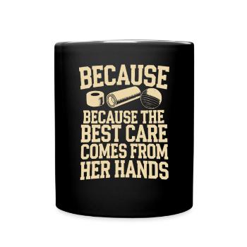 Zertifizierte Athletiktrainerin Girl Athlete Workout - Tasse einfarbig - Schwarz - Vorne