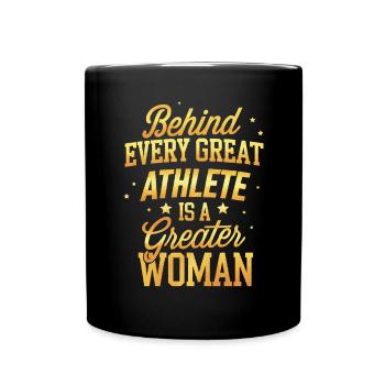 Entraîneur sportif certifié Fille Athlète Entraînement - Mug uni - noir - Devant