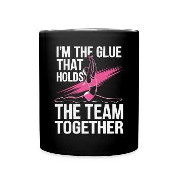 Certified Athletic Trainer Girl Athlete Workout - Full Colour Mug - black - Front