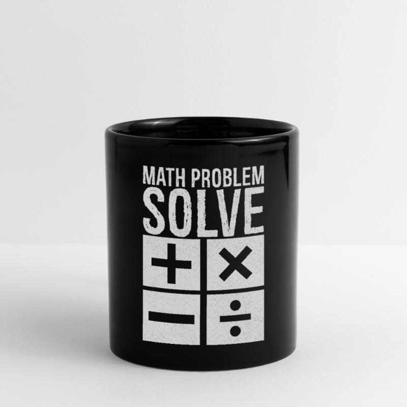 math problem solve Full Colour Mug
