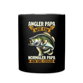 Pêcheur Canne à pêche Drôle Pêcheur Hobby Pêcheur - Mug uni - noir - Devant