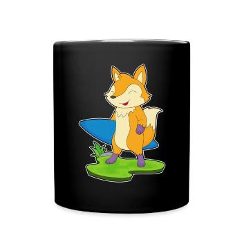 Été de surf Fox Surf - Mug uni - noir - Devant