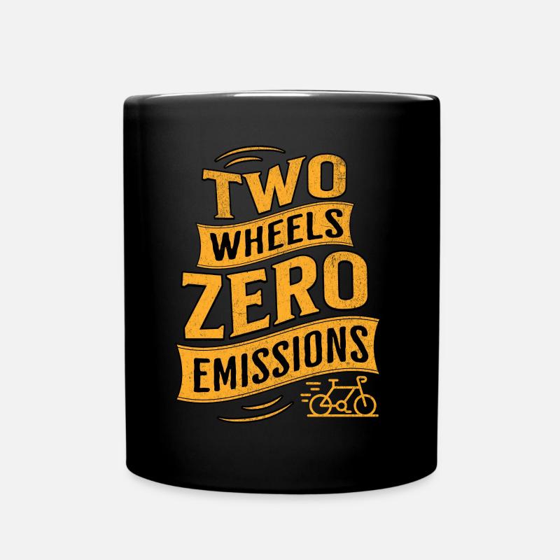 E-Bike E-Biker - Tasse einfarbig - Schwarz