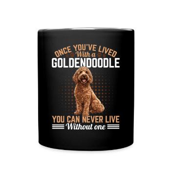 Goldendoodle Dog Owner - Tasse einfarbig - Schwarz - Vorne