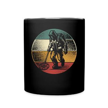 Détecteur de métaux de sonde - Mug uni - noir - Devant