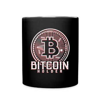 Conception du bitcoin - Mug uni - noir - Devant