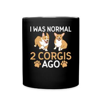 Cadeaux de corgi pour les amateurs de corgi - Mug uni - noir - Devant