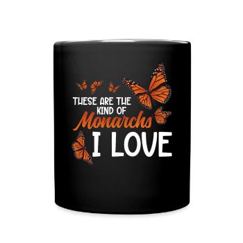 Save Monarch Butterflies Plant Milkweed Butterfly - Tasse einfarbig - Schwarz - Vorne