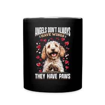 Goldendoodle Dog Owner - Tasse einfarbig - Schwarz - Vorne