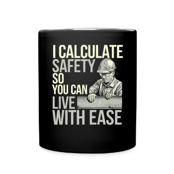 Structural Engineer Job Structural Engineering - Full Colour Mug - black - Front