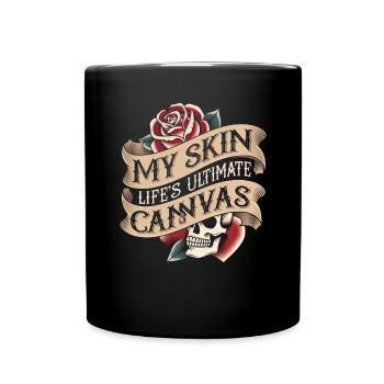Tattoo Studio Tattoo Artist Tattoo Ideen - Tasse einfarbig - Schwarz - Vorne