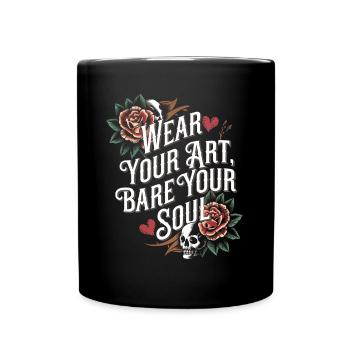Tattoo Studio Tattoo Artist Tattoo Ideen - Tasse einfarbig - Schwarz - Vorne
