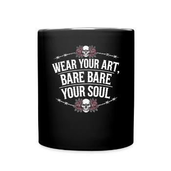Tattoo Studio Tattoo Artist Tattoo Ideen - Tasse einfarbig - Schwarz - Vorne