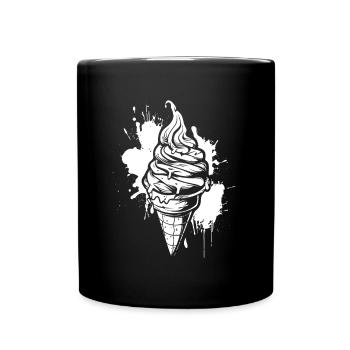 cream - Full Colour Mug - black - Front
