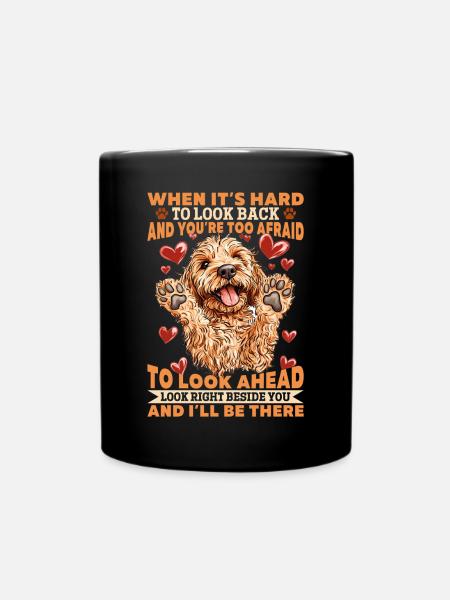 Goldendoodle Dog Owner - Tasse einfarbig - Schwarz