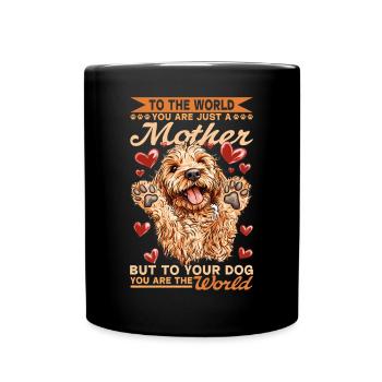Goldendoodle Dog Owner - Tasse einfarbig - Schwarz - Vorne