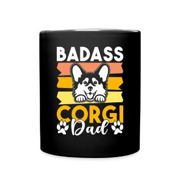 Cadeaux de corgi pour les amateurs de corgi - Mug uni - noir - Devant