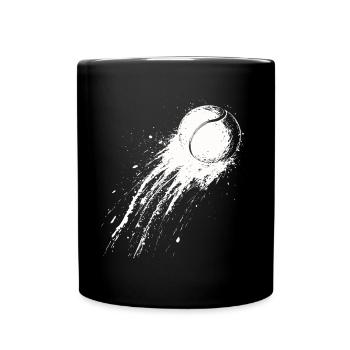 Joueur de tennis Fan de tennis Balle de tennis - Mug uni - noir - Devant