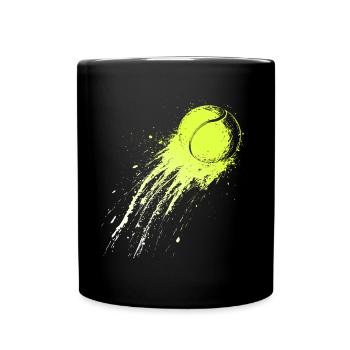 Tennis Ball Tennis Gift Tennis Player - Full Colour Mug - black - Front