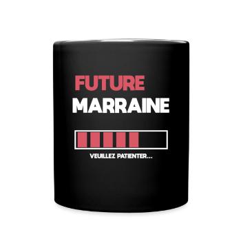 future godmother gift godmother - Full Colour Mug - black - Front