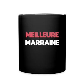Beste Patin Geschenk Patin - Tasse einfarbig - Schwarz - Vorne