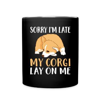 Cadeaux de corgi pour les amateurs de corgi - Mug uni - noir - Devant