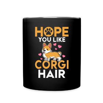 Cadeaux de corgi pour les amateurs de corgi - Mug uni - noir - Devant