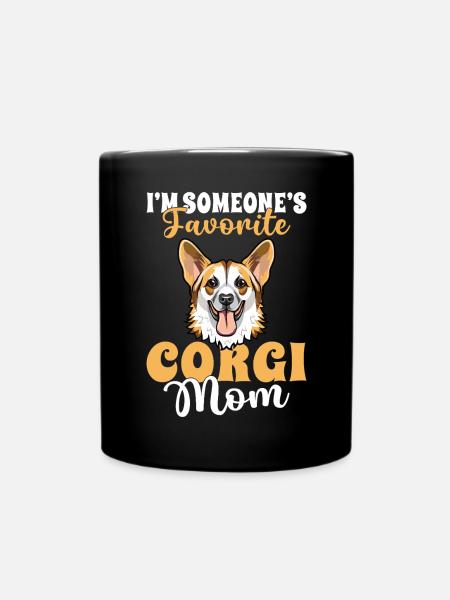 Cadeaux de corgi pour les amateurs de corgi - Mug uni - noir
