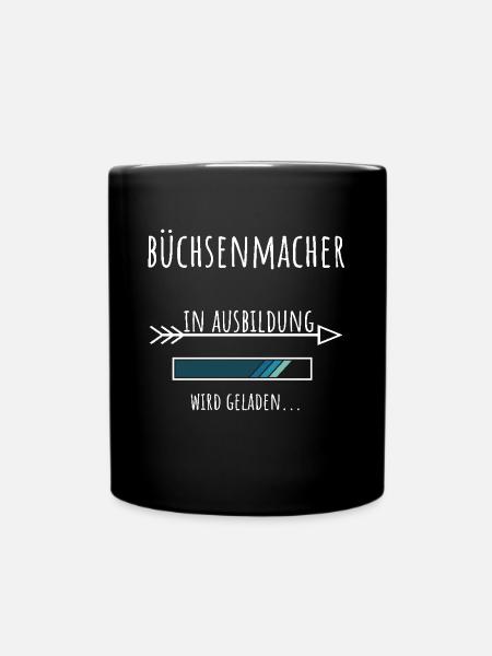 Büchsenmacher Ausbildung Beruf Geschenk - Tasse einfarbig - Schwarz