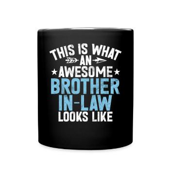 Sister Brother Matching Siblings Twins - Full Colour Mug - black - Front