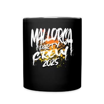 Majorque Party Crew 2025 (Garantie du prix le plus bas) - Mug uni - noir - Devant