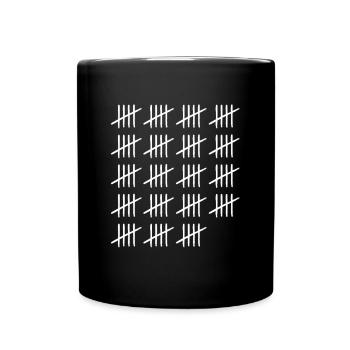 Counters 95 years old 95th birthday - Full Colour Mug - black - Front