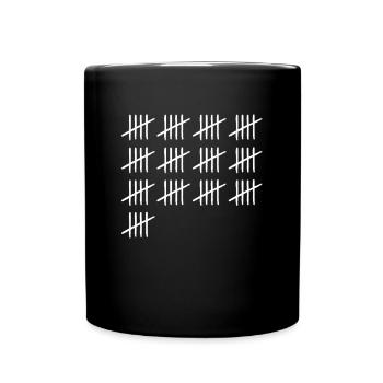 Counters 65 years old 65th birthday - Full Colour Mug - black - Front