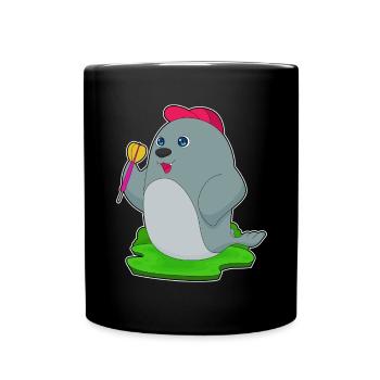Seal Dart Dart - Full Colour Mug - black - Front