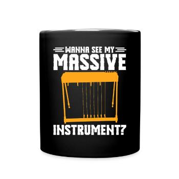 Country Music steelin Pedal Steel Guitariste - Mug uni - noir - Devant