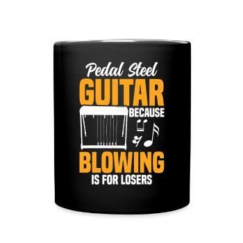 Country Music steelin Pedal Steel Guitariste - Mug uni - noir - Devant