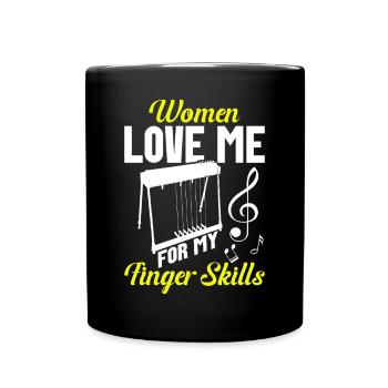 Country Music steelin Pedal Steel Guitariste - Mug uni - noir - Devant