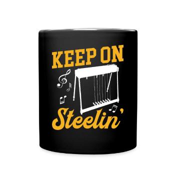 Country Music steelin Pedal Steel Guitariste - Mug uni - noir - Devant