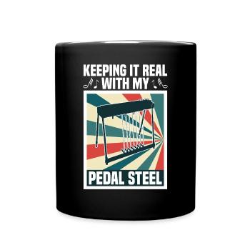 Country Music steelin Pedal Steel Guitariste - Mug uni - noir - Devant