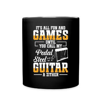 Country Music steelin Pedal Steel Guitariste - Mug uni - noir - Devant