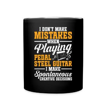 Country Music steelin Pedal Steel Guitariste - Mug uni - noir - Devant