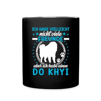 Do Khyi est mon ami le Dogue du Tibet - Mug uni - noir - Devant