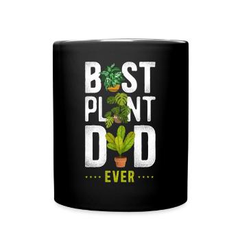 Amoureux des plantes Jardinage Papa Meilleur - Mug uni - noir - Devant