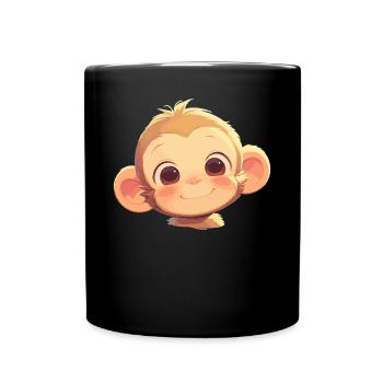 Macaque Macaque - Full Colour Mug - black - Front